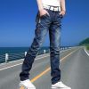 Jeans pour adolescent coupe droite printemps - Ref 1462588