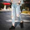 Jeans pour adolescent Sarouel en CVC printemps - Ref 1462999