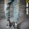 Jeans pour adolescent Sarouel en coton été - Ref 1463080