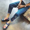 Jeans pour adolescent Sarouel en coton été - Ref 1463316