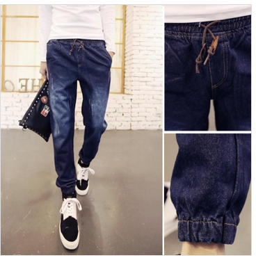 Jeans pour adolescent Sarouel en coton été - Ref 1463328