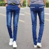 Jeans pour adolescent pieds Slim hiver - Ref 1463405