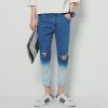 Jeans pour jeunesse pieds Slim été - Ref 1463444