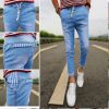 Jeans pour adolescent pieds Slim été - Ref 1463525