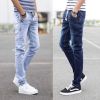 Jeans pour adolescent pieds Slim printemps - Ref 1463538