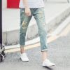 Jeans pour jeunesse coupe droite été - Ref 1463624
