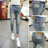 Jeans pour adolescent pieds Slim été - Ref 1464238