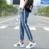 Jeans pour adolescent pieds Slim automne - Ref 1464522