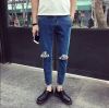 Jeans pieds Slim pour été - Ref 1464525