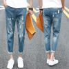 Jeans pour adolescent pieds Slim été - Ref 1464707