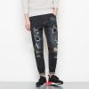 Jeans pour jeunesse pieds Slim en coton - Ref 1464770
