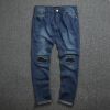Jeans pour jeunesse en coton printemps - Ref 1464939