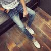 Jeans pour adolescent pieds Slim été - Ref 1465092