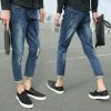 Jeans pour adolescent pieds Slim automne - Ref 1465149