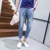 Jeans pour adolescent pieds Slim été - Ref 1465237