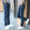 Jeans pour adolescent pieds Slim Quatre saisons - Ref 1465345