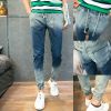 Jeans pour adolescent pieds Slim automne - Ref 1465358