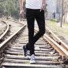 Jeans pour adolescent pieds Slim hiver - Ref 1465379
