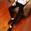 Jeans pour adolescent pieds Slim Quatre saisons - Ref 1465412