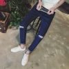 Jeans pour adolescent pieds Slim été - Ref 1465446