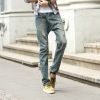 Jeans pour adolescent pieds Slim Quatre saisons - Ref 1465461