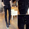 Jeans pour adolescent pieds Slim Quatre saisons - Ref 1465511