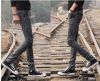 Jeans pour adolescent pieds Slim automne - Ref 1465542