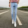 Jeans pour adolescent pieds Slim printemps - Ref 1465696