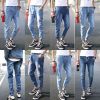 Jeans pour adolescent pieds Slim Quatre saisons - Ref 1465758