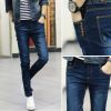 Jeans pour adolescent pieds Slim Quatre saisons - Ref 1465925