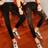 Jeans pour jeunesse pieds Slim été - Ref 1466194