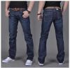 Jeans coupe droite en coton pour printemps - Ref 1466981