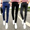 Jeans pour adolescent pieds Slim en coton - Ref 1467243
