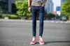 Jeans pour adolescent pieds Slim été - Ref 1467943
