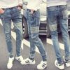 Jeans pour jeunesse pieds Slim automne - Ref 1468242