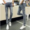 Jeans pour adolescent pieds Slim automne - Ref 1468339