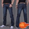 Jeans pour jeunesse droite coton hiver - Ref 1468546