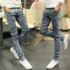 Jeans pour adolescent pieds Slim Quatre saisons - Ref 1469524