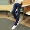 Jeans pour adolescent pieds Slim hiver - Ref 1469525