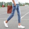 Jeans pour adolescent pieds Slim été - Ref 1469579