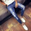 Jeans pour adolescent pieds Slim automne - Ref 1470309