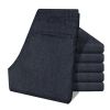 Jeans coupe droite en coton pour automne - Ref 1470856