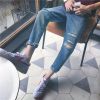 Jeans pour adolescent droite automne - Ref 1485639