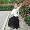Jupe enfant en mousseline de soie - Ref 2049487