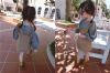 Jupe fillette TOTOBABY en velours côtelé - Ref 2048010