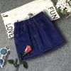 Jupe fillette en toile - Ref 2048389