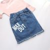 Jupe fillette en toile - Ref 2049466