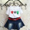 Jupe fillette en toile - Ref 2050933