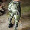 Leggings de Yoga vert armée de camouflage  - Ref 3425821