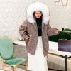 Manteau de fourrure femme - Ref 3171718